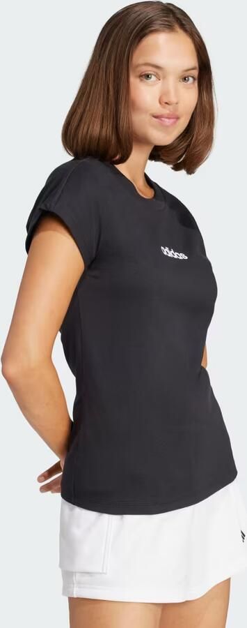 Adidas Sportswear T-shirt W LIN SJ T Basic T-shirt van zacht materiaal - Foto 5