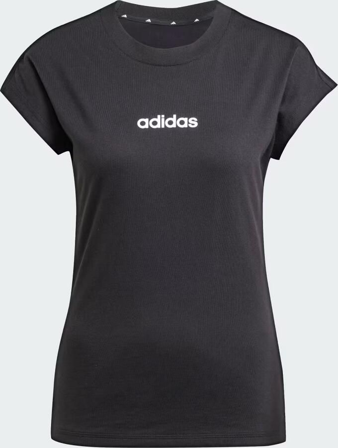 Adidas Sportswear T-shirt W LIN SJ T Basic T-shirt van zacht materiaal - Foto 2