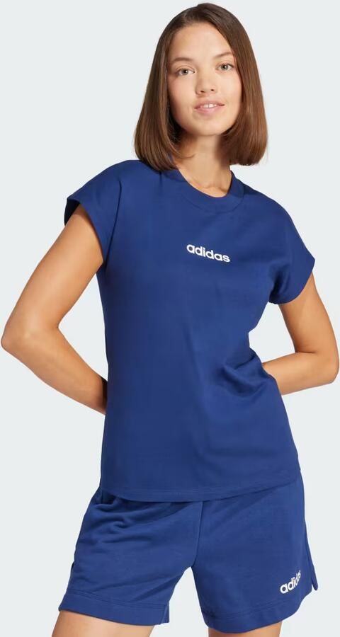 Adidas Sportswear T-shirt W LIN SJ T Basic T-shirt van zacht materiaal - Foto 3