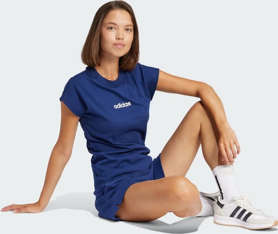 Adidas Sportswear T-shirt W LIN SJ T Basic T-shirt van zacht materiaal - Foto 4