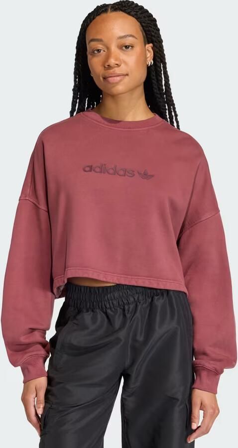 Adidas ESSENTIALS LINEAR KORTER SWEATSHIRT