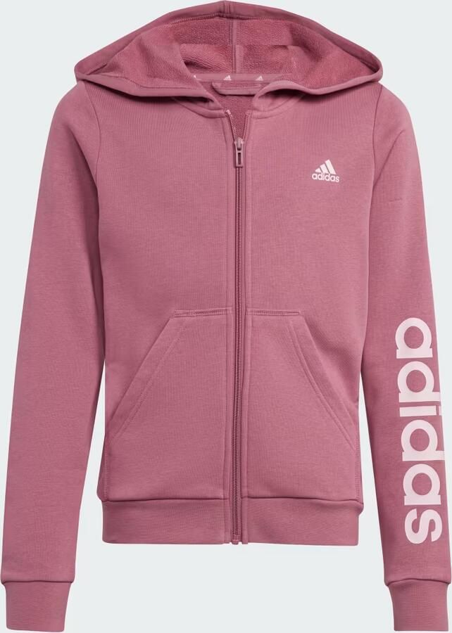 Adidas Sportswear Capuchonsweatvest ESSENTIALS LINEAR LOGO CAPUCHONJACK (1-delig) - Foto 5