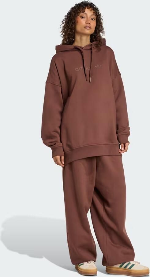 Adidas Originals Essential Linear Joggers Bruin- Dames Bruin - Foto 4