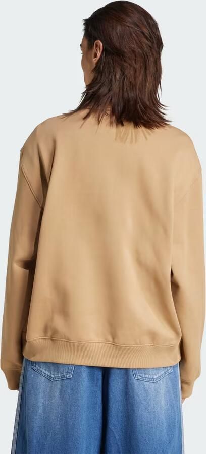 Adidas Essentials Linear Oversized Sweater met Korte Rits - Foto 6