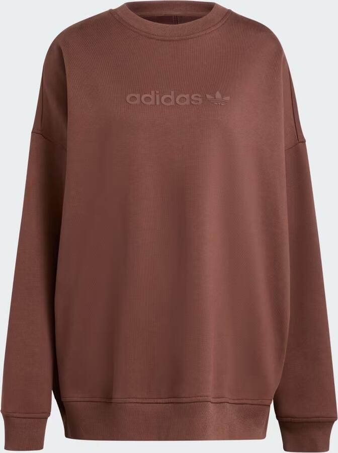Adidas Essentials Linear Oversized Sweatshirt - Foto 4
