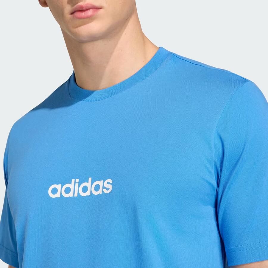 Adidas Essentials Linear Single Jersey T-shirt - Foto 2