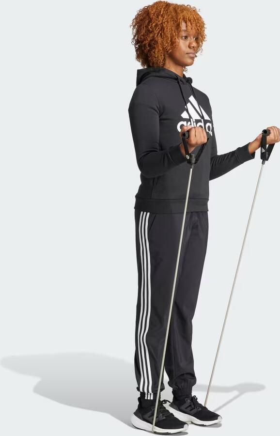 Adidas Sportswear Sweatshirt LOUNGEWEAR ESSENTIALS LOGO FLEECE HOODIE - Foto 5