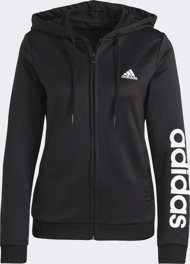Adidas Sportswear Trainingspak ESSENTIALS LOGO FRENCH TERRY (2-delig)