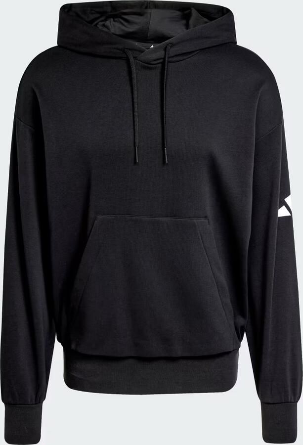 Adidas Essentials Loose-Fit 3 Bar Logo French Terry Hoodie - Foto 3