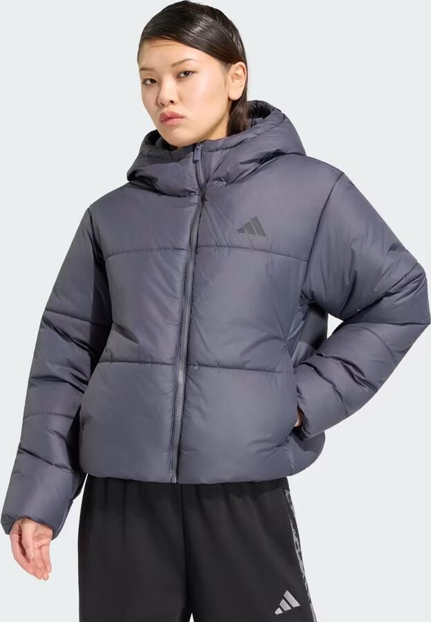 Adidas ESSENTIALS PUFFERJACK MET HIGHLOFT-ISOLATIE