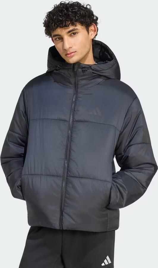Adidas ESSENTIALS PUFFERJACK MET HIGHLOFT-ISOLATIE