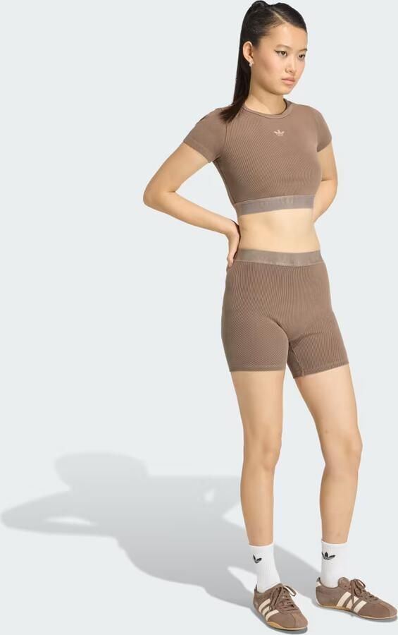 Adidas ESSENTIALS RIB 1 4 WASHED LEGGING - Foto 6