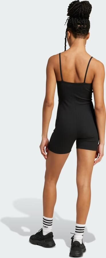 Adidas Originals Essential Rib Unitard Zwart- Dames Zwart - Foto 4