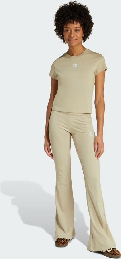 Adidas Essentials Rib Flared Legging - Foto 5