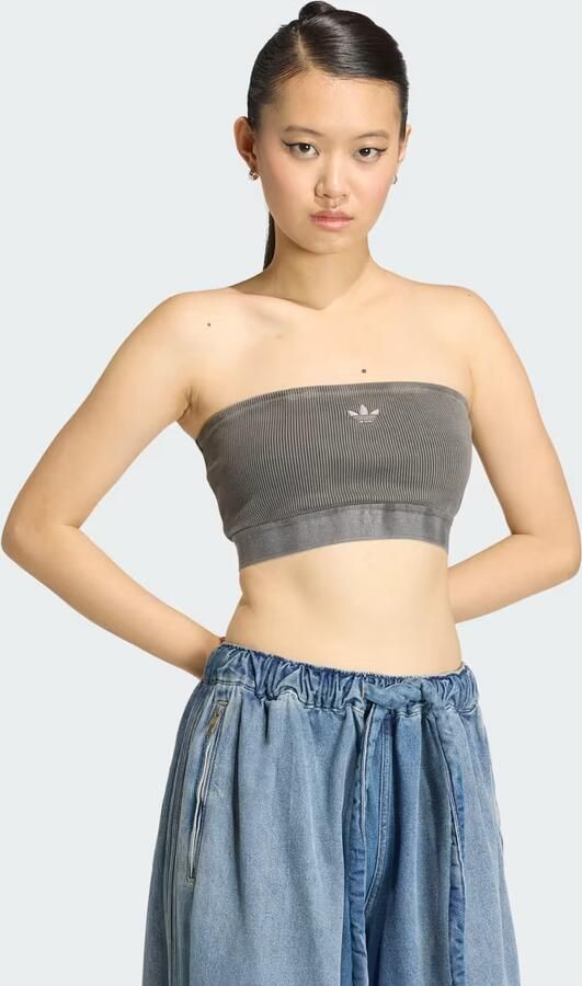 Adidas ESSENTIALS RIB WASHED BANDEAUTOP