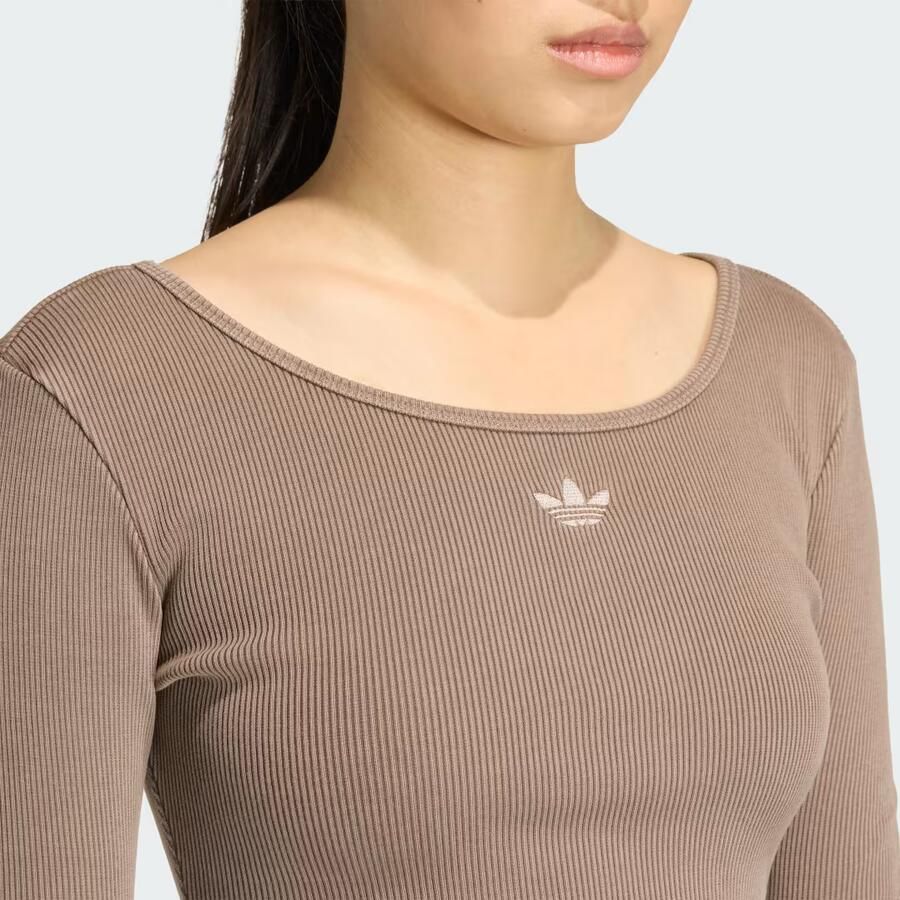 Adidas ESSENTIALS RIB WASHED BODYSUIT MET LANGE MOUWEN - Foto 2