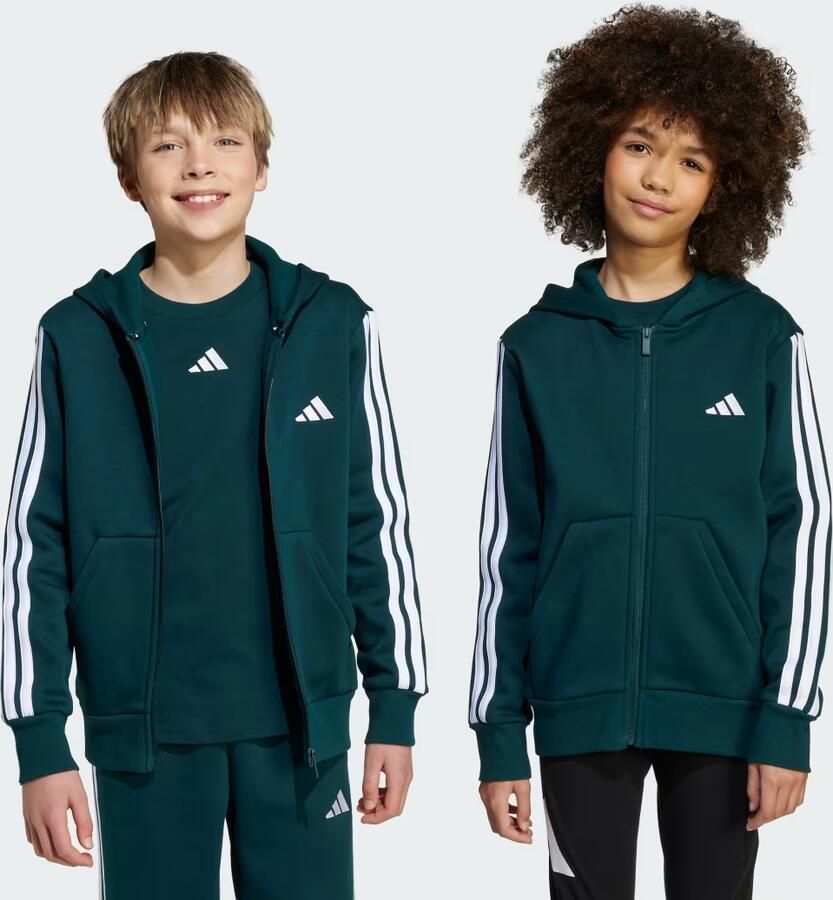 Adidas Sportswear Hoodie J 3S FL FZ HD - Foto 6