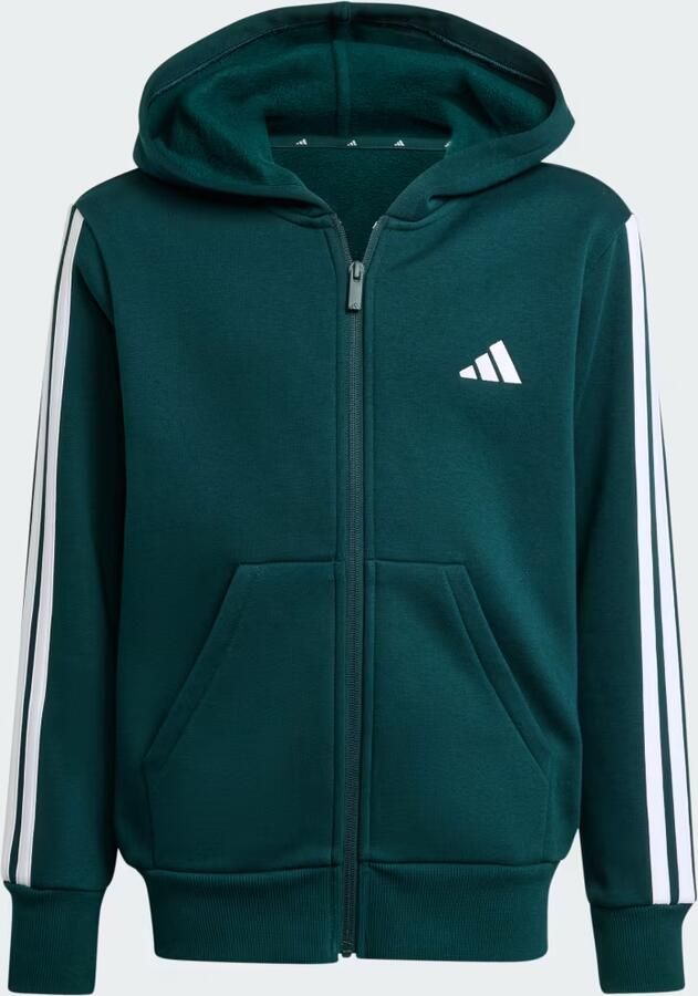 Adidas Sportswear Hoodie J 3S FL FZ HD - Foto 3