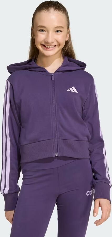 Adidas Sportswear Hoodie JG 3S FT FZ CRO - Foto 6