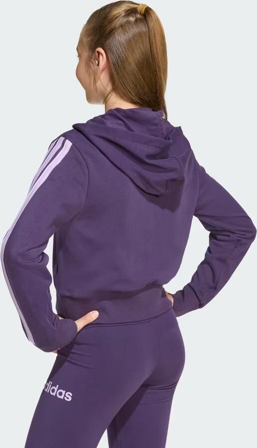 Adidas Sportswear Hoodie JG 3S FT FZ CRO - Foto 4