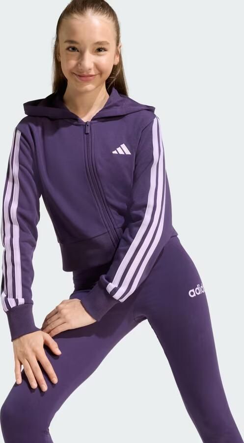 Adidas Sportswear Hoodie JG 3S FT FZ CRO - Foto 5
