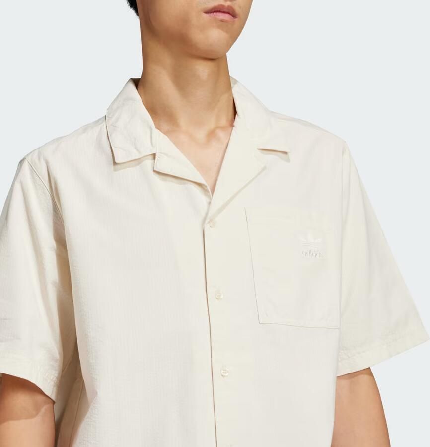 Adidas Originals Relaxed fit vrijetijdsoverhemd met 1 2-mouwen - Foto 2