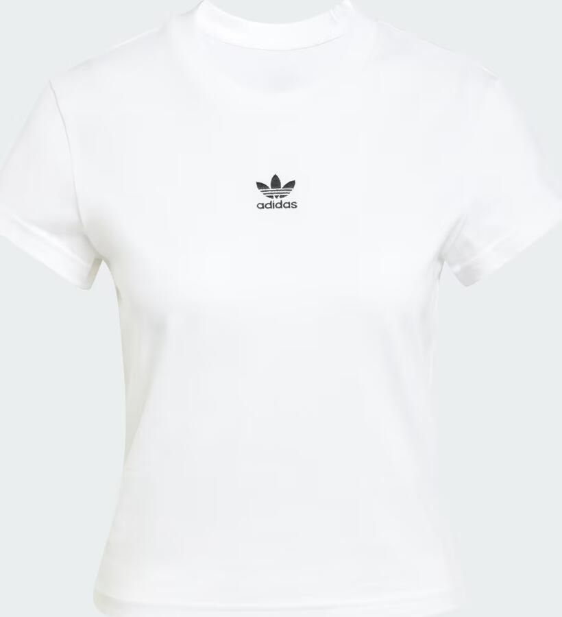 Adidas Originals Slim fit T-shirt met labelstitching