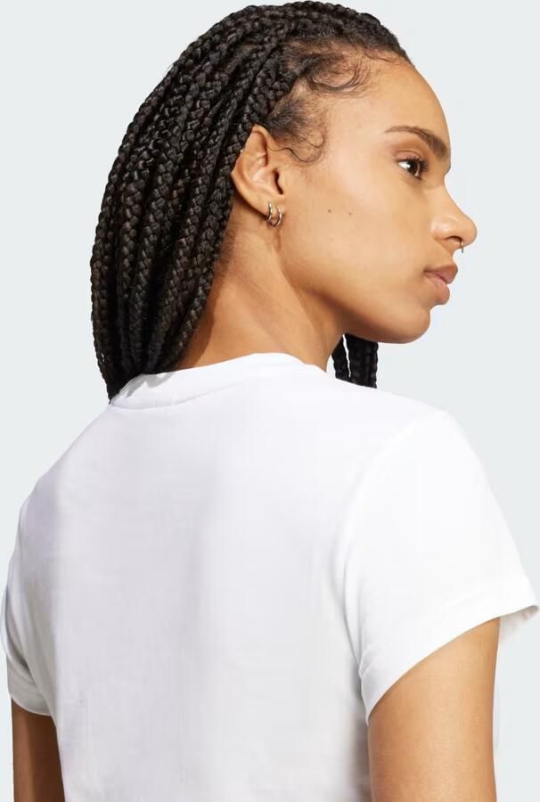 Adidas Originals Slim fit T-shirt met labelstitching - Foto 3