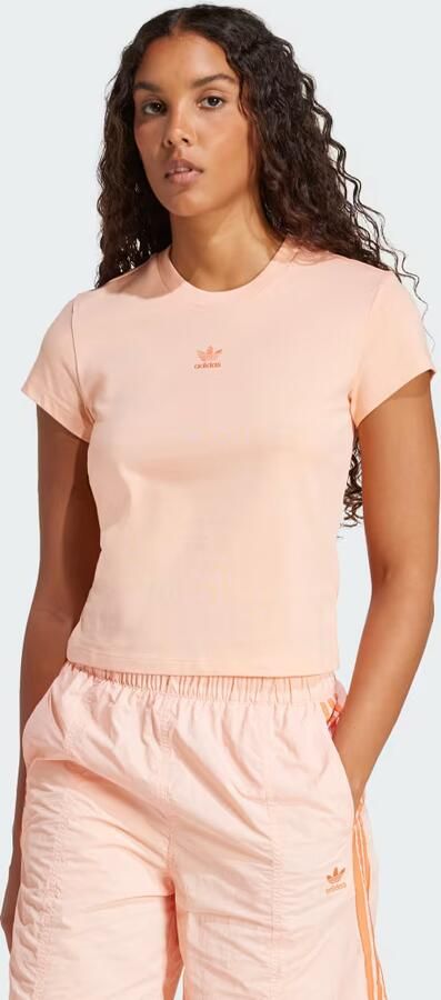 Adidas Originals Slim fit T-shirt met logostitching - Foto 6