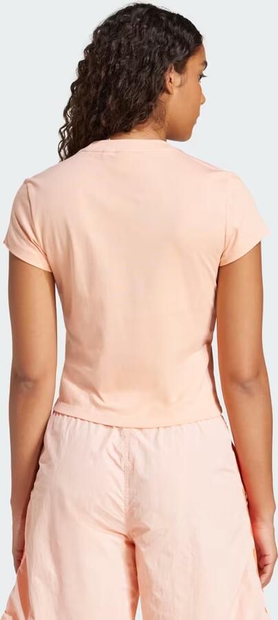Adidas Originals Slim fit T-shirt met logostitching - Foto 4