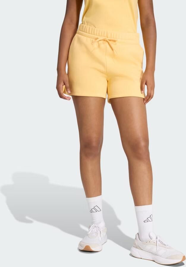 Adidas Sportswear Sweatshorts met logo en elastische band