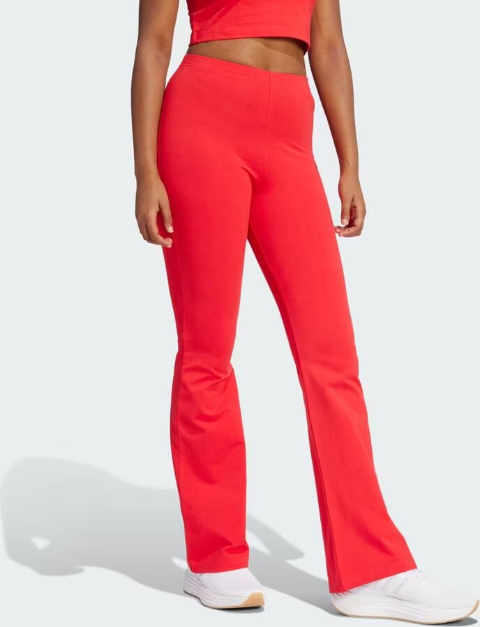 Adidas Sportswear Legging W SL SJ FLARLEG Hoge band uitlopende beenvorm (1-delig) - Foto 5