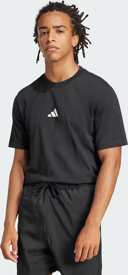Adidas Essentials Small Logo Single Jersey T-shirt - Foto 8