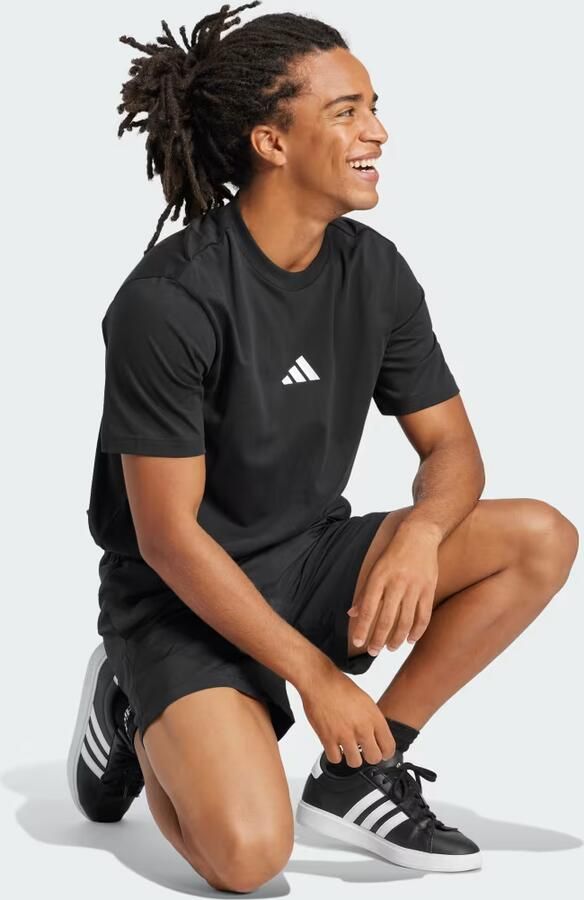 Adidas Essentials Small Logo Single Jersey T-shirt - Foto 7