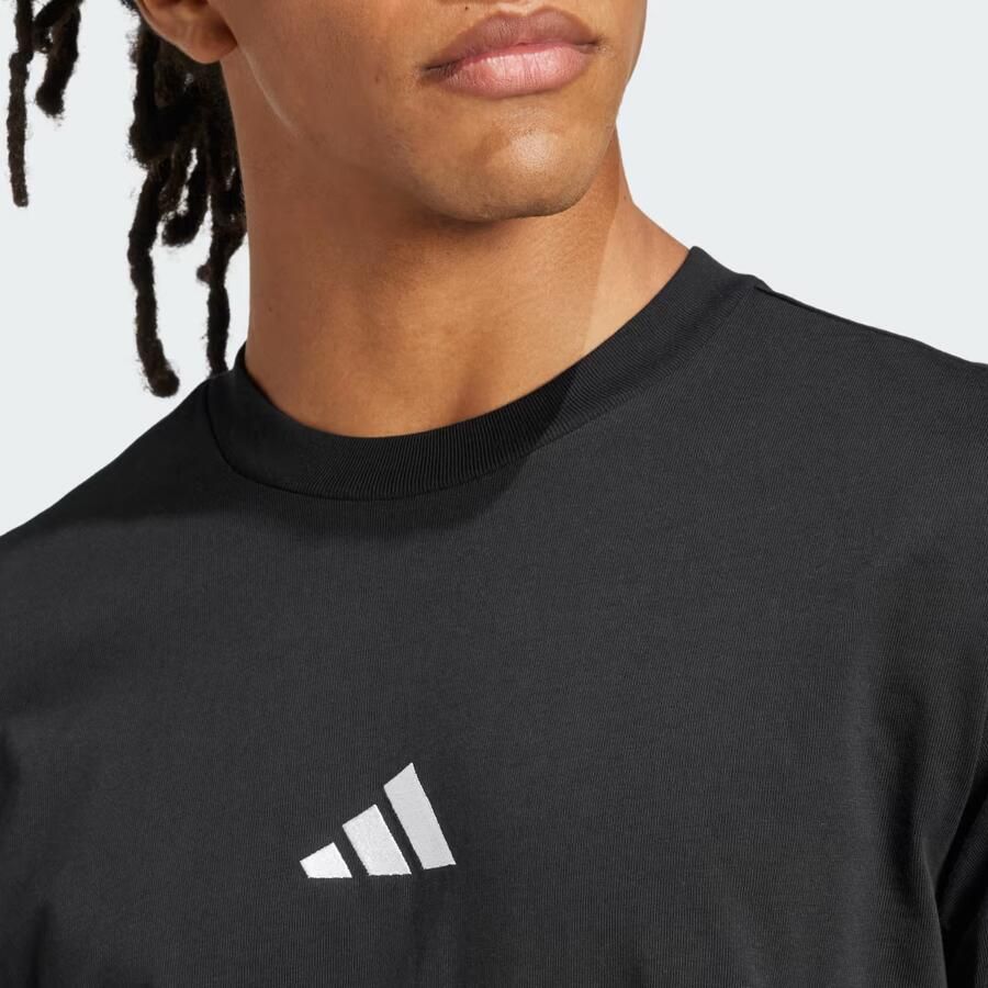 Adidas Essentials Small Logo Single Jersey T-shirt - Foto 4