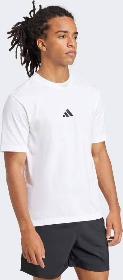 Adidas T-shirt Korte Mouw Essentials Small Logo Single Jersey T-Shirt - Foto 8