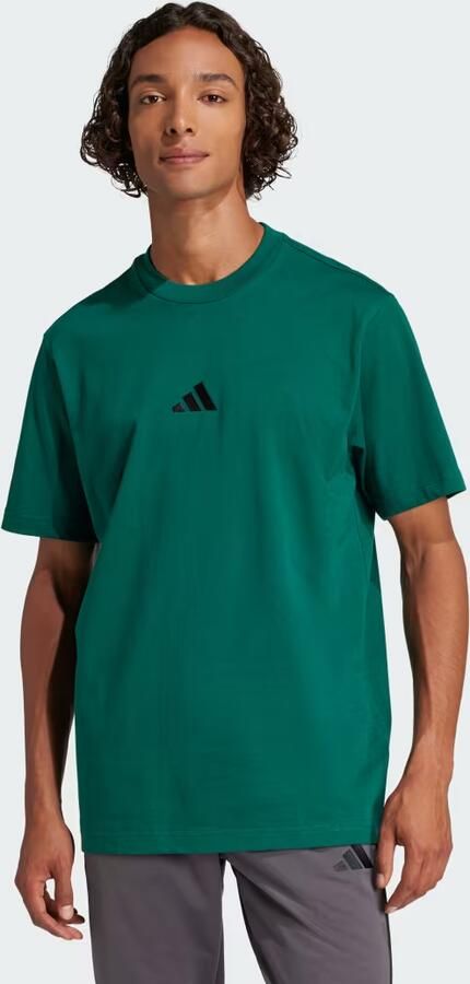 Adidas T-shirt Korte Mouw Essentials Small Logo Single - Foto 6