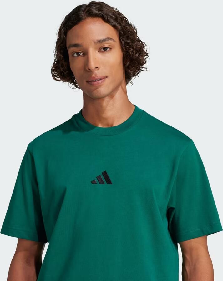 Adidas T-shirt Korte Mouw Essentials Small Logo Single - Foto 3