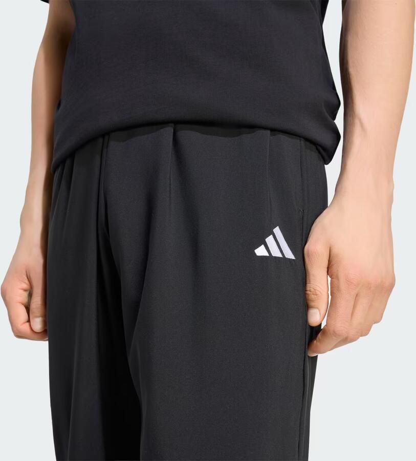 Adidas Essentials Small Logo Stanford Lichte Woven Tapered Cuffed Broek - Foto 2