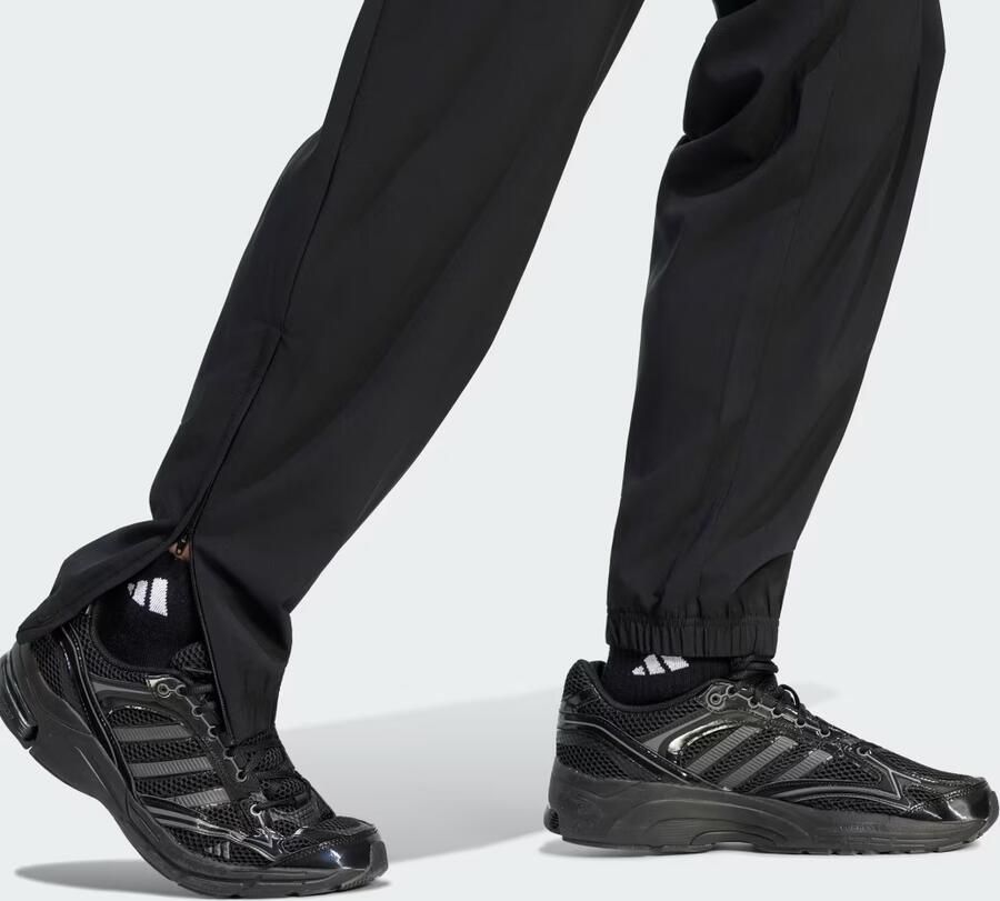 Adidas Essentials Small Logo Stanford Lichte Woven Tapered Cuffed Broek - Foto 3