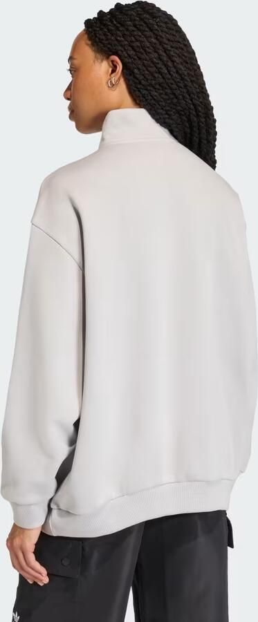 Adidas ESSENTIALS SWEATSHIRT MET HALFLANGE RITS - Foto 6