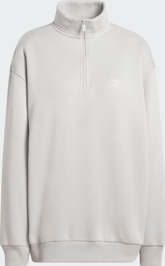Adidas ESSENTIALS SWEATSHIRT MET HALFLANGE RITS - Foto 4