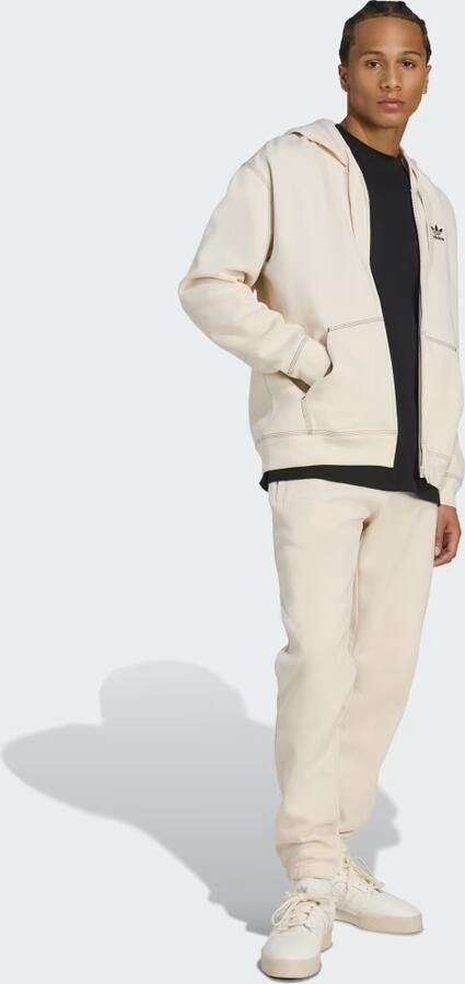 Adidas Essentials Trefoil Hoodie met Lange Ritssluiting - Foto 6