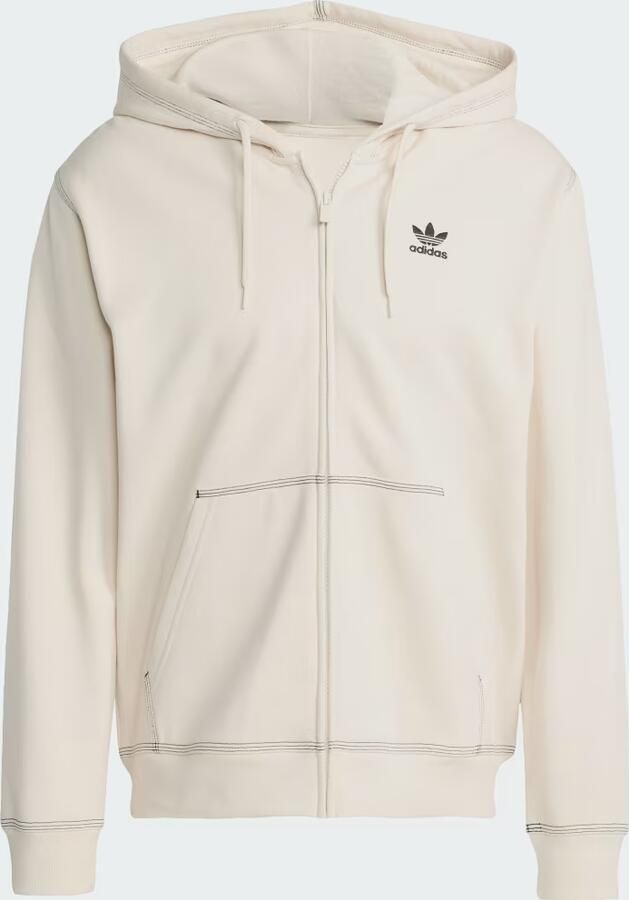 Adidas Essentials Trefoil Hoodie met Lange Ritssluiting - Foto 4