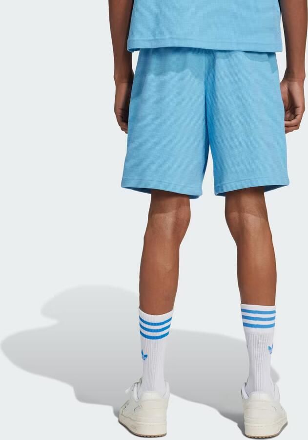 Adidas Originals Waffle Shorts Blauw- Heren Blauw - Foto 3