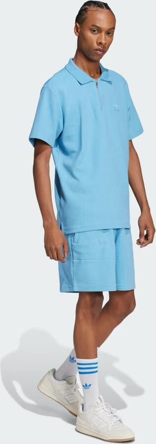 Adidas Originals Waffle Shorts Blauw- Heren Blauw - Foto 5