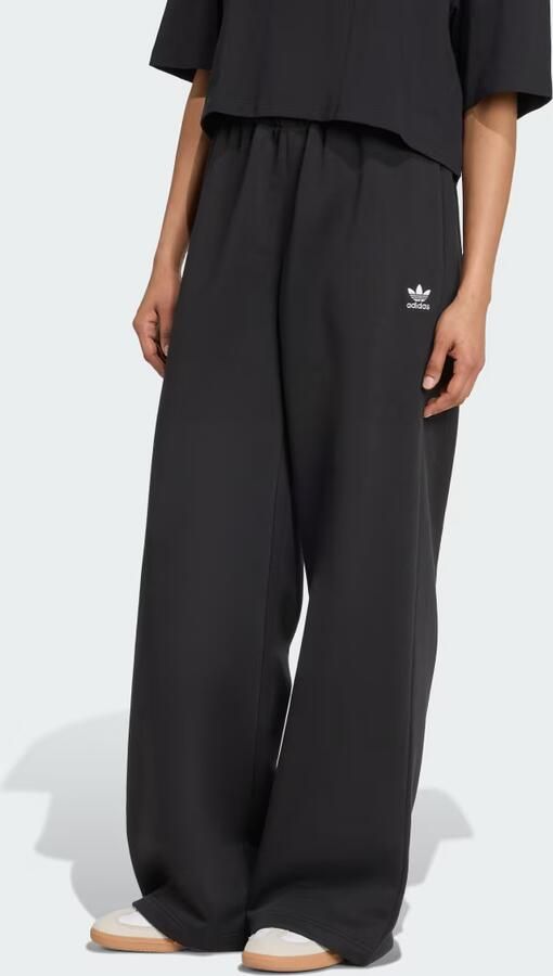 Adidas Essentials Wide Leg Fleece Broek