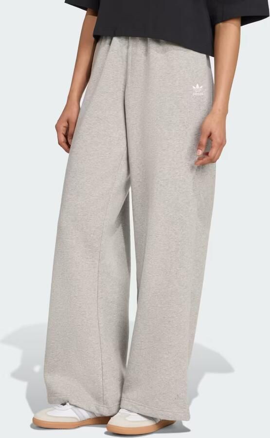 Adidas Essentials Wide Leg Fleece Broek