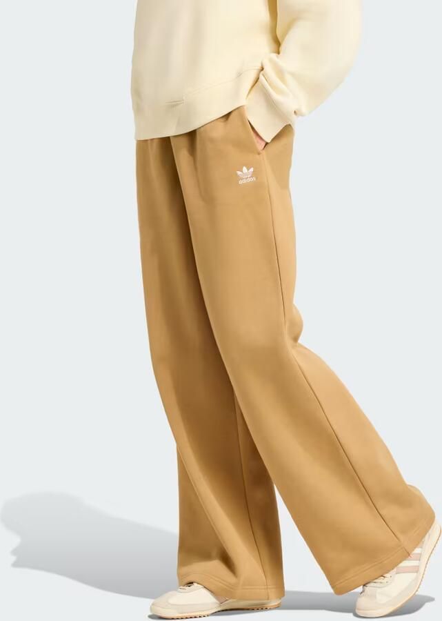 Adidas Essentials Wide Leg Fleece Broek