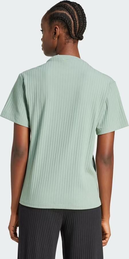 Adidas Essentials Wide Rib T-Shirt - Foto 5